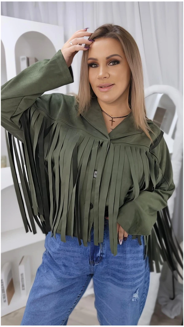 KURTKA FRĘDZLE KHAKI