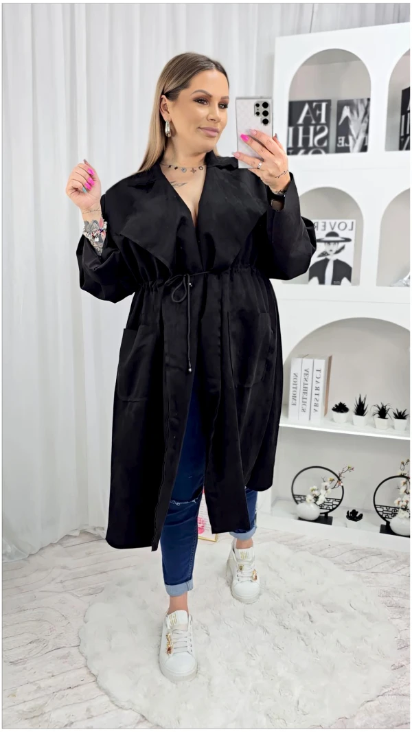 PŁASZCZ GIMI CZARNY