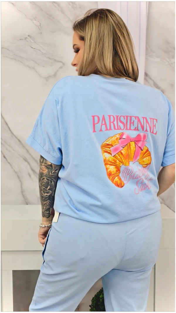 T-SHIRT ROGAL BŁĘKIT