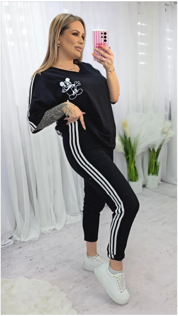 KOMPLET MICKEY TYŁ CZARNY