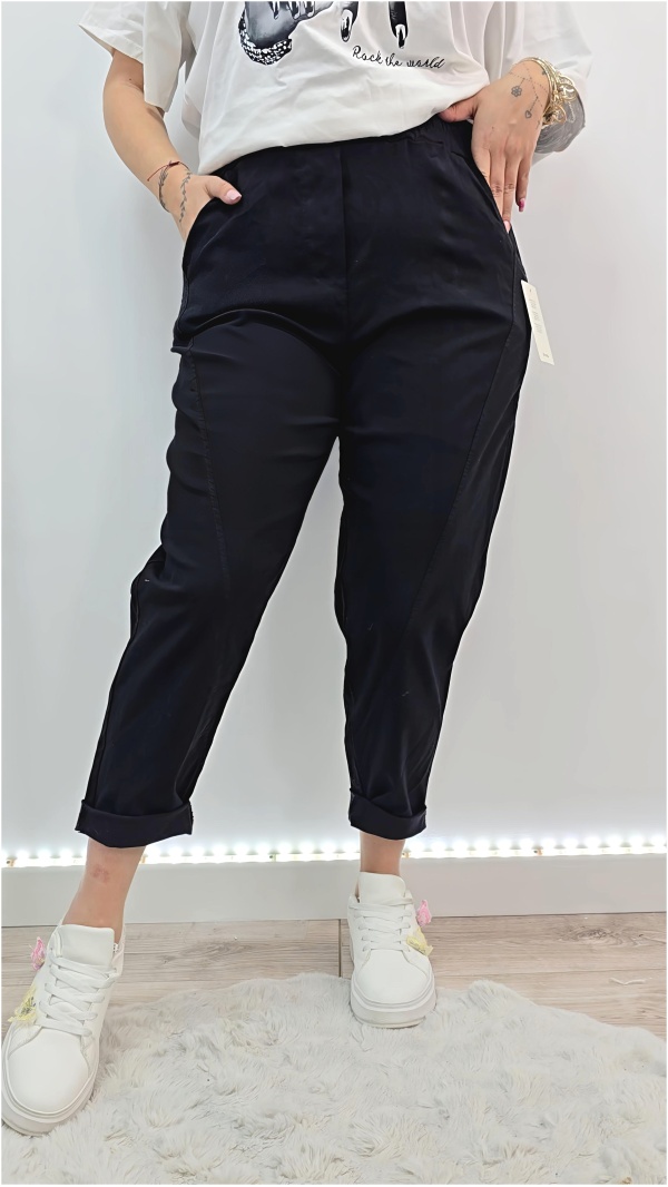 SPODNIE RETIS CZARNE