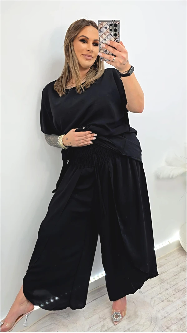 SPODNIE VOLIA CZARNE