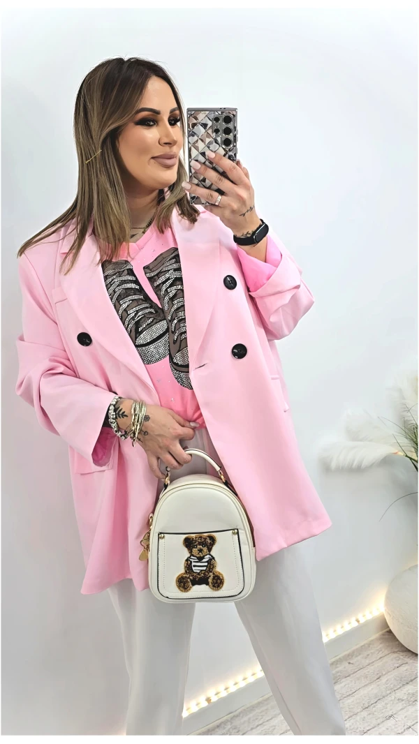 MARYNARKA KLARIS BABY PINK