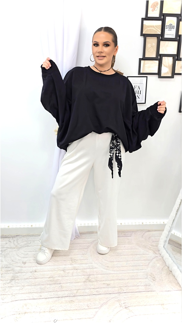 Bluza Czarna Oversize