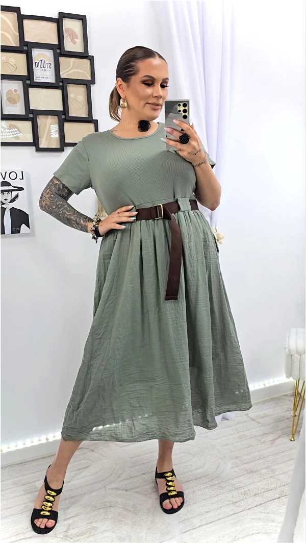 Sukienka Viktoria Khaki