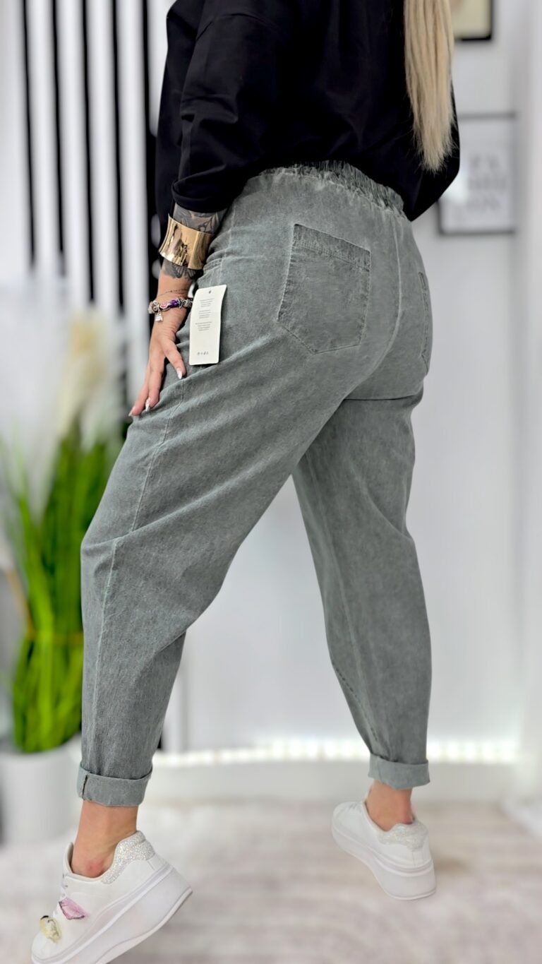 SPODNIE DEKATYZOWANE KHAKI