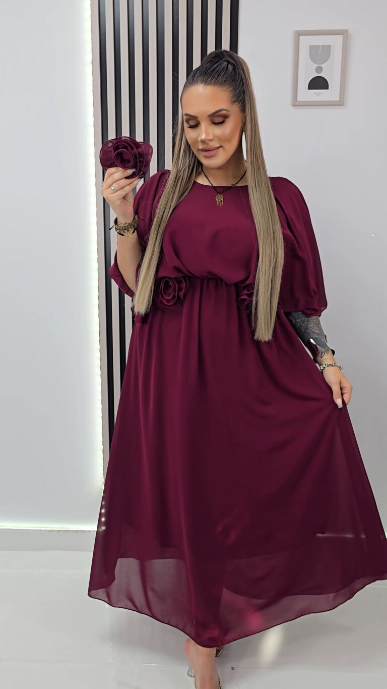 Sukienka Memoris Wino