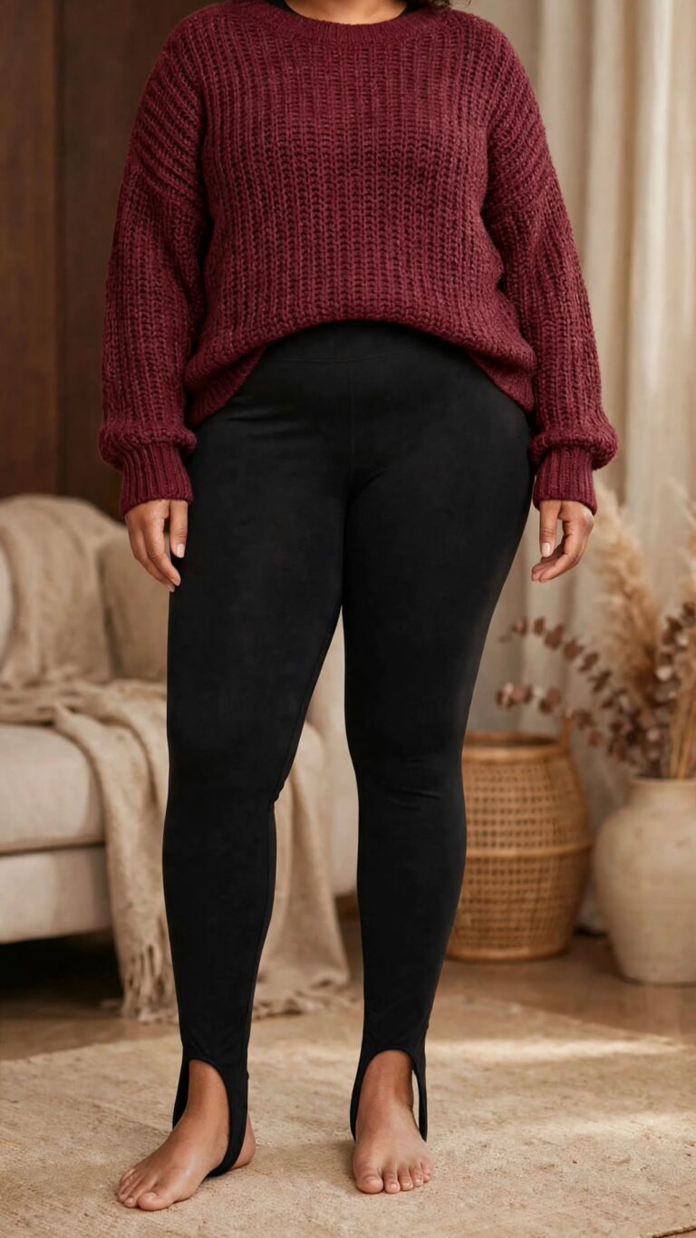 Legginsy Zapiętki Czarne